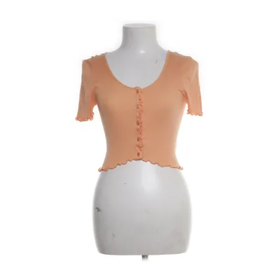 Crop top (Orange) från Barbara Kristoffersen by Rosemunde Bomull, Silke