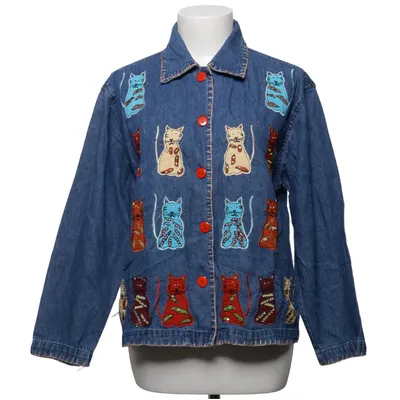 Veste en jean (Bleu, Multicolore) de Life Style Coton