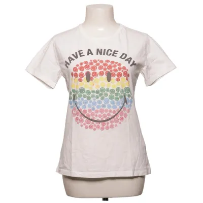 T-shirt (White, Multicolored) from Farm Cotton