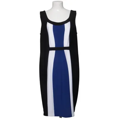 Jurk (Zwart, Blauw, Wit) van Frank Lyman Elastaan, Polyester