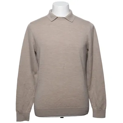 Sweater (Beige) fra Dressmann Merinould