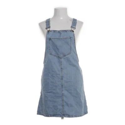 Dungaree dress (Blue) from Denim Co Cotton