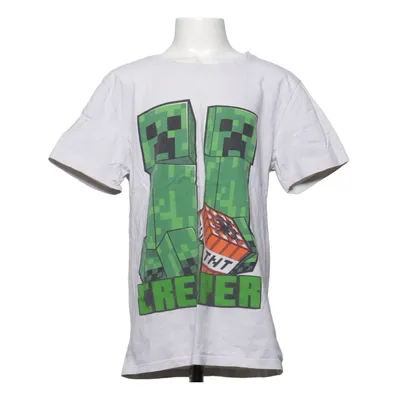 T-shirt (Vit, Flerfärgad) från Mojang Bomull