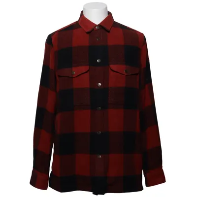 Skjortejakke (Rød, Sort) fra Fjällräven Akryl, Bomuld, Polyester, Uld