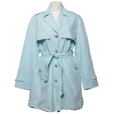Trenchcoat (Groen) van Lebek Katoen, Polyamide