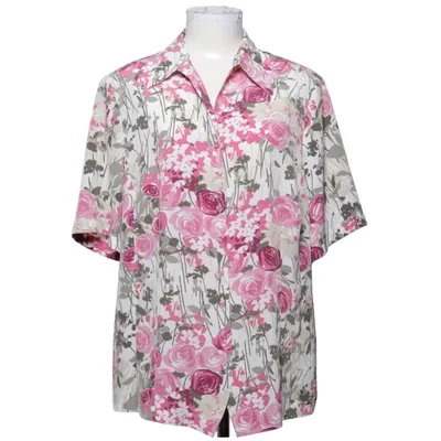 Short sleeve shirt (Pink, White, Multicolored) from Erfo Polyester