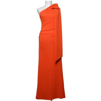 Långklänning (Orange) från Zara Polyester