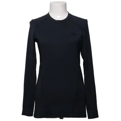 Baselayertrøje (Sort) fra Kari Traa Elastan, Polyester, Uld