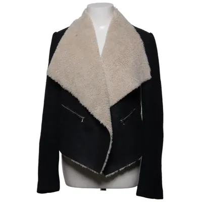 Shearling Jacke (Schwarz) von Zara Trafaluc Outerwear Collection Polyester