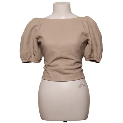 Top (Beige) van Gestuz Leer