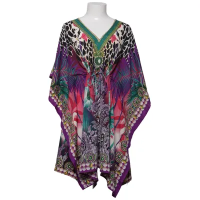 Caftan (Violet, Rose, Multicolore) de Tridagna Polyester