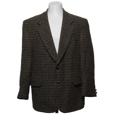 Blazer (Bruin, Meerkleurig) van Harris Tweed Wol