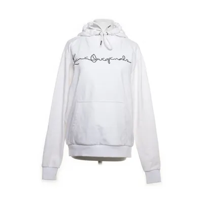 Sweat à capuche (Blanc) de Karl Kani Coton, Polyester