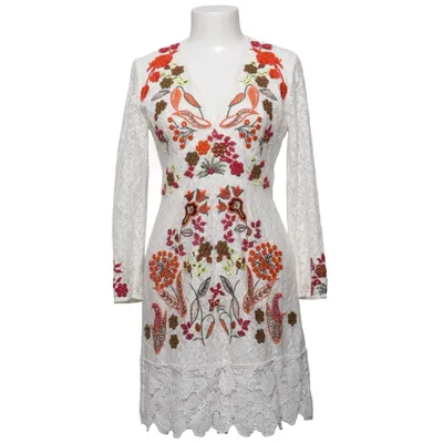 Robe (Blanc, Multicolore) de French Connection Coton, Polyamide, Polyester