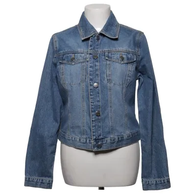Denim jacket (Blue) from Basic by KappAhl Cotton
