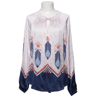 Blus (Blå, Rosa, Flerfärgad) från Dea Kudibal Elastan, Silke