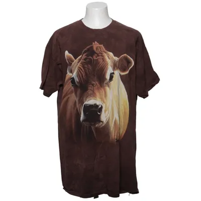 T-shirt (Brun) från The Mountain Bomull