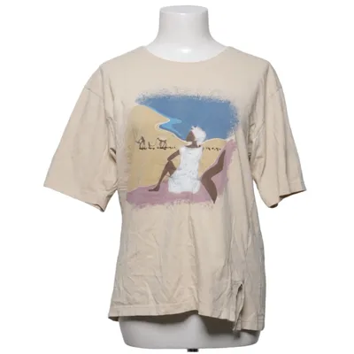 T-shirt (Beige) fra Wico