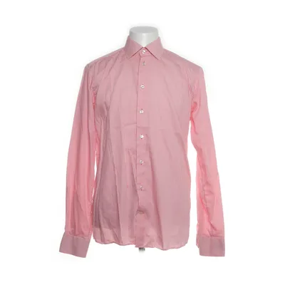 Buttondown-skjorta (Rosa, Vit) från Eton Bomull