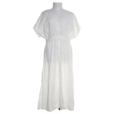 Långklänning (Vit) från Lindex Bomull