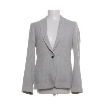 Blazer (Gray) from Massimo Dutti Wool, Alpaca wool, Polyamide