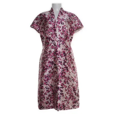 Jurk (Roze, Meerkleurig) van Escada Polyester, Zijde