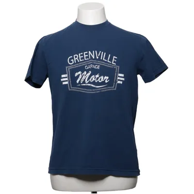 T-shirt (Bleu) de Crispi Coton, Élasthane