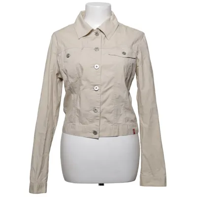 Denimjakke (Beige) fra EDC by ESPRIT