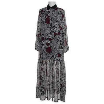 Maxi dress (Black, Multicolored) from Pieszak Elastane, Polyester