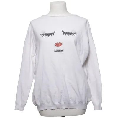 Sweater (White) from Just Woman Modal, Nylon, Viscose