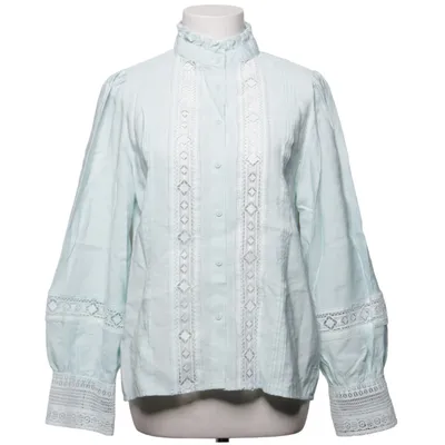 Blouse (Turquoise) van Bisou's Project Polyamide, Viscose