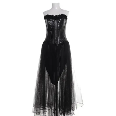 Dress (Black) from Phaze Polyester, Polyurethane
