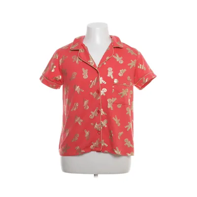 Pyjama shirt (Rood, Goud) van Chelsea Peers Elastaan, Polyester