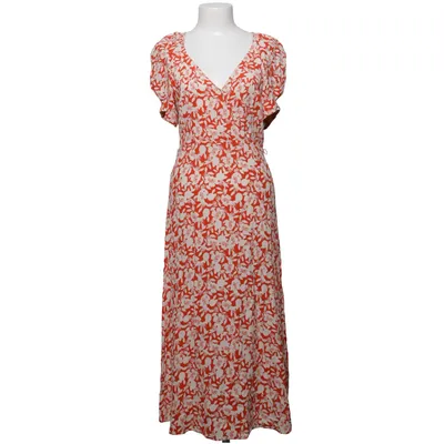Dress (Red, White) from Hallhuber Viscose