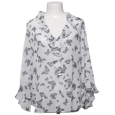 Blouse (Wit, Zwart) van Roman Polyester