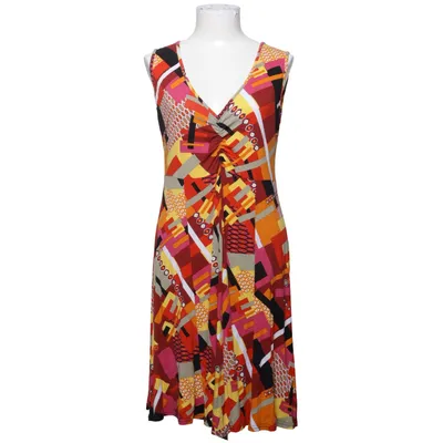 Dress (Red, Yellow, Multicolored) from Vanting Elastane, Viscose
