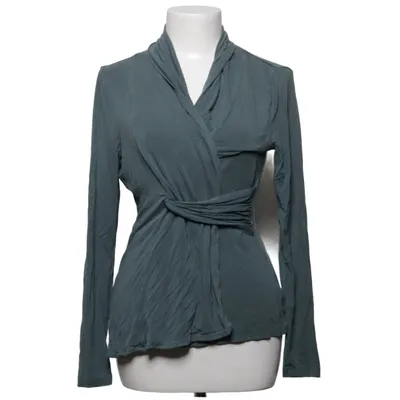 Zwangerschapsblouse (Groen) van Hessnatur Elastaan, Modal
