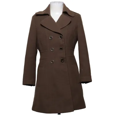 Jas (Bruin) van Anastasia Elastaan, Polyester, Viscose