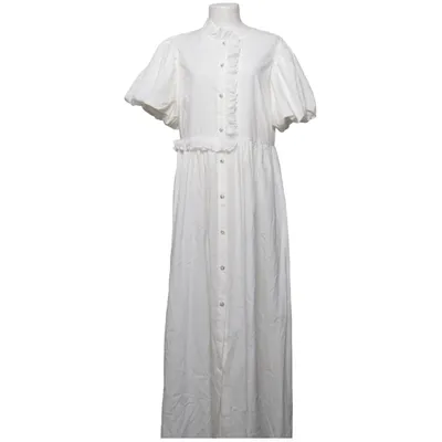Långklänning (Vit) från Sister Jane Bomull, Lyocell
