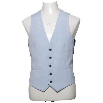 Suit vest (Gray) from Farah Polyester, Viscose