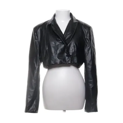 Blazer (Black) from PrettyLittleThing Polyester, Polyurethane