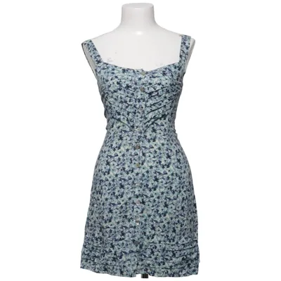 Jurk (Blauw, Groen, Wit) van Rules by Mary Viscose