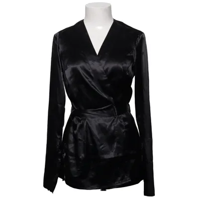 Blouse portefeuille (Noir) de Make Way Polyester