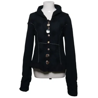 Blouse (Zwart) van Piro Katoen, Elastaan