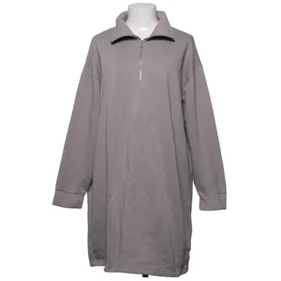 Jurk (Grijs) van H&M Basic Katoen, Polyester