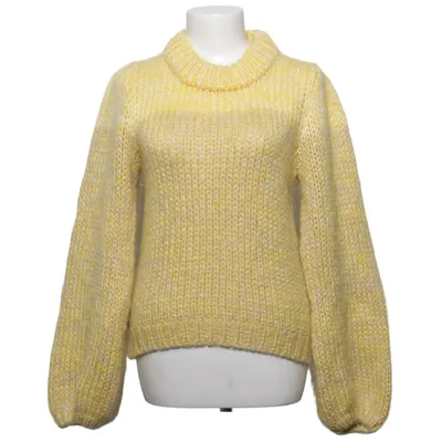 Trui (Geel) van Ganni Mohair, Wol
