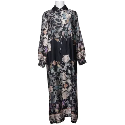 Skjortklänning (Svart, Flerfärgad) Polyester