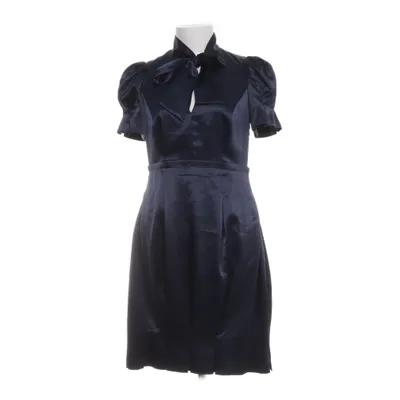 Dress (Blue) from Betsey Johnson Polyester, Silk