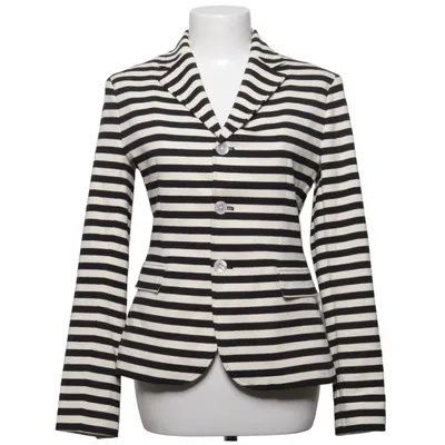 Blazer (Sort, Hvid) fra Ralph Lauren Bomuld, Polyester