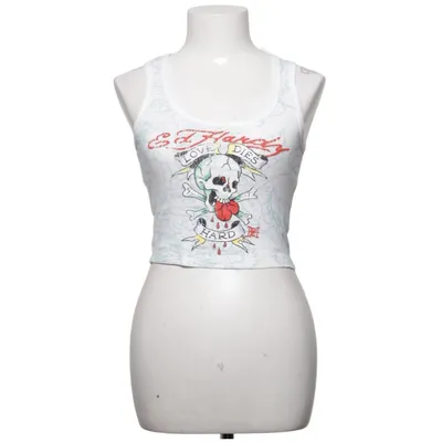 Linne (LOVE-DIES-HARD VEST) från Ed Hardy Bomull